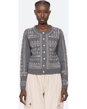 Sea Kit Cardigan - Gray