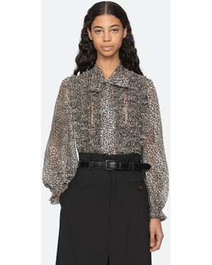 Sea Charlize L/s Top - Gray