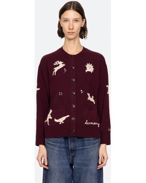 Sea Mika Cardigan - Red