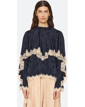 Sea Shay L/s Top - Blue