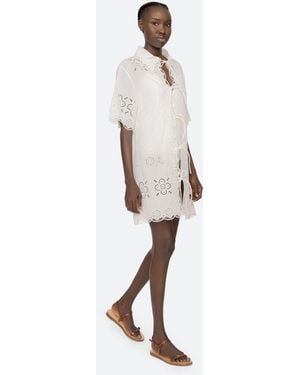 Sea Babette Coverup - White