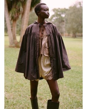 Sea Quentin Poncho - Green