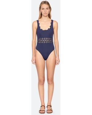 Sea Leila One Piece - Blue