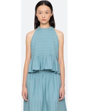 Sea Tank Top - Blue