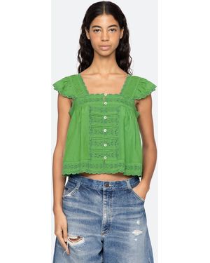 Sea Eliza Top - Green