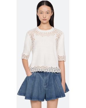 Sea Leila Sweater - White