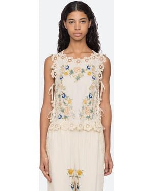 Sea Adonna Top - Natural