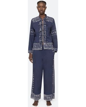 Sea Kit Pj Set - Blue