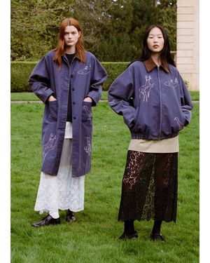 Sea Demi Coat - Blue