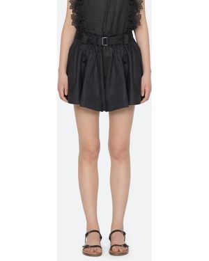 Sea Angelina Flare Shorts - Black