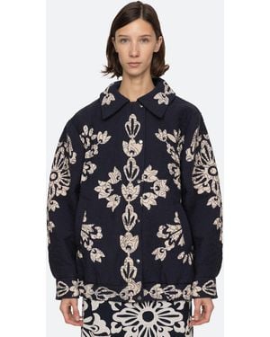 Sea Liliana Quilted Jacket - Blue