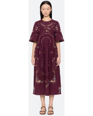 Sea Edwina S/s Dress - Red