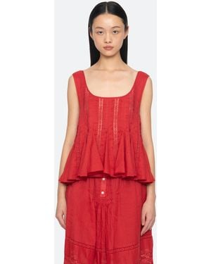 Sea Pippa Top - Red