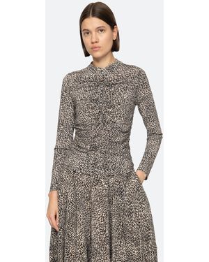 Sea Charlize Top - Gray
