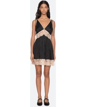 Sea Ethel Mini Dress - Black