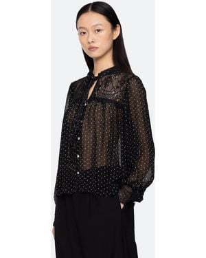 Sea Melody Top - Black