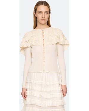 Sea Nara Cardigan - Natural
