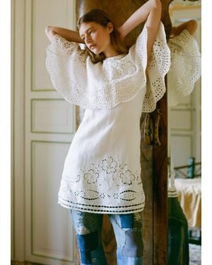 Sea Lula Mini Dress - White