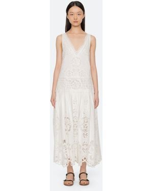 Sea Gardener Dress - White