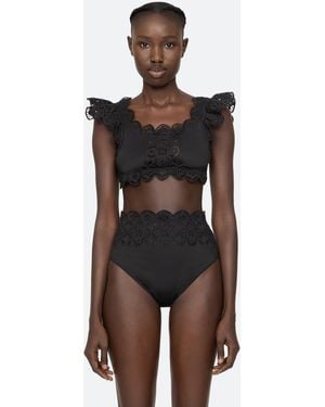 Sea Babette Bikini Top - Black