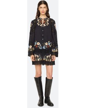 Sea Ruwa Mini Dress - Black