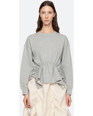 Sea Elegi Sweatshirt - Gray