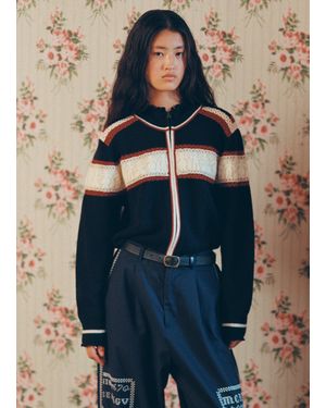 Sea Hester Zip Cardigan - Blue