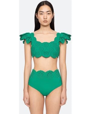 Sea Mae Bikini Top - Green