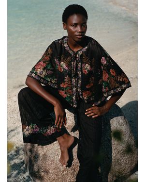Sea Viktoria Tie Top - Brown
