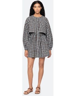 Sea Ophelia Mini Dress - Gray