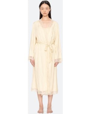 Sea Lila Robe - Natural