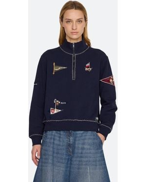 Sea Perrie Sweatshirt - Blue