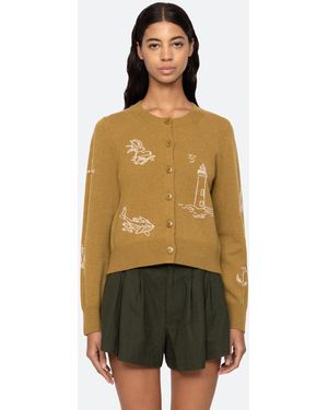 Sea Clyde Cardigan - Green