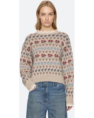 Sea Preston Sweater - Blue