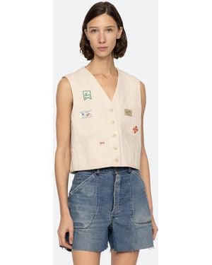 Sea Carolyn Vest - Blue