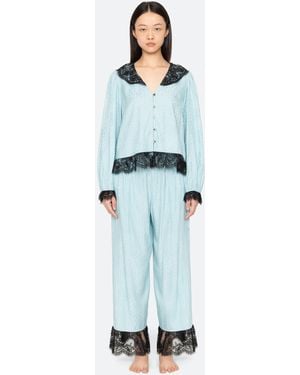 Sea Lila Pj Set - Blue