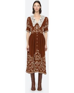 Sea Frances Dress - Brown