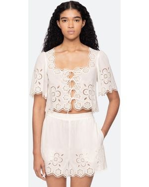 Sea Babette Top - White