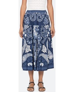 Sea Emelina Skirt - Blue