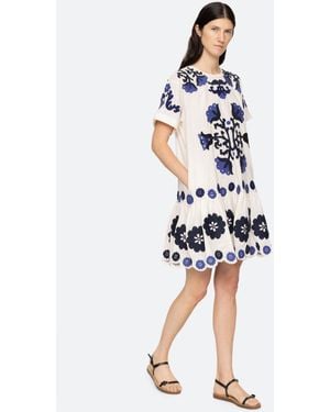 Sea Catrine Mini Dress - White
