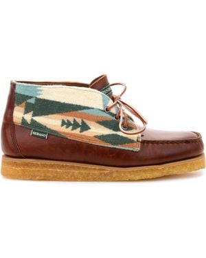 Sebago Tatanka Para Wool Pendleton - Marrone