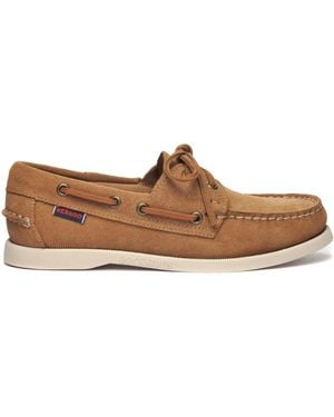 Sebago Portland Flesh Out - Marrone