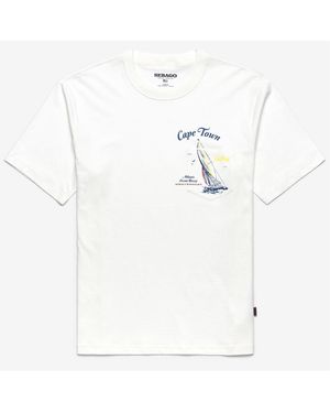 Sebago Regatta South Africa T - Bianco