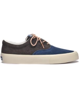 Sebago John Suede Bicolor - Blu