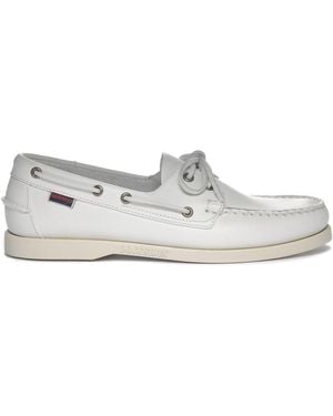 Sebago Docksides Portland - Bianco