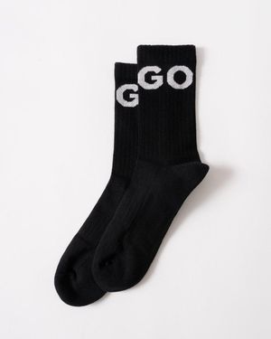 BOSS Iconic Quarter Length Socks - Black