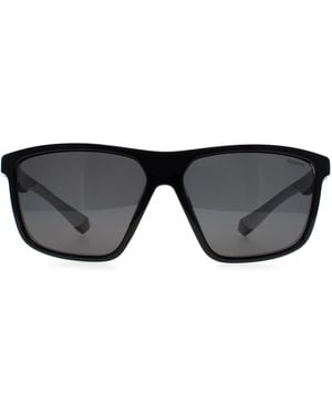 Polaroid Sport Rectangular Polarized Pld 7044/S - Black