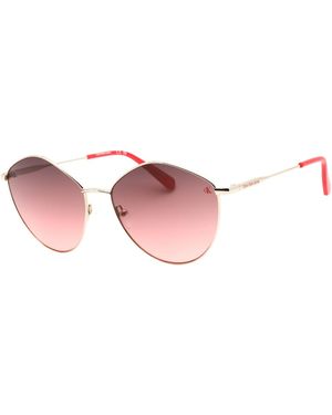Calvin Klein Framed Gradient Sunglasses - Pink
