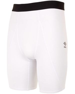 Umbro Core Power Logo Base Layer Shorts - White