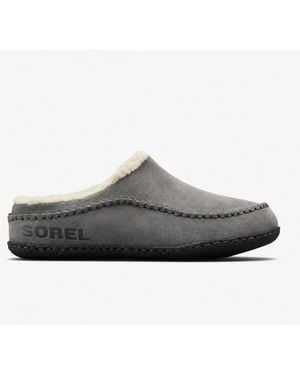 Sorel Lanner Ridge Iii Mules Quarry - Black